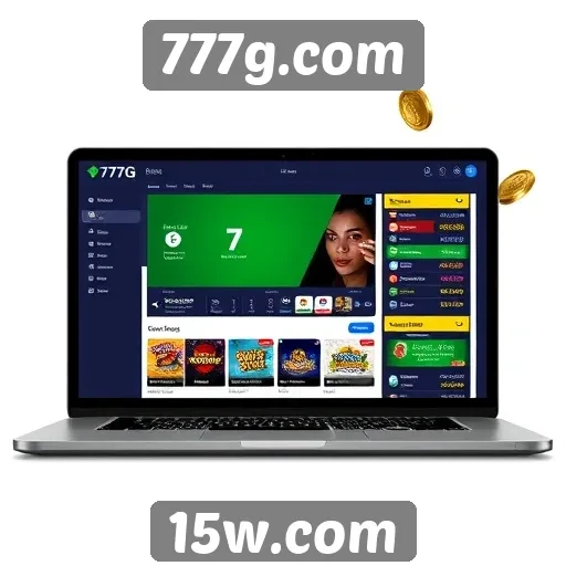 Análise da interface de usuário do site 777g.com