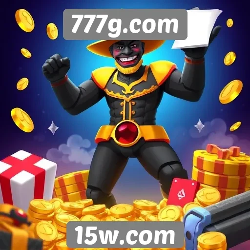 Variedade de jogos disponíveis no 777g.com